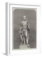 Statue of the Late Prince Consort, at Balmoral-null-Framed Giclee Print