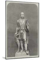 Statue of the Late Prince Consort, at Balmoral-null-Mounted Giclee Print