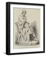 Statue of the Late Professor Graham, Master of the Mint-null-Framed Giclee Print