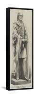 Statue of the Late Right Honourable James Wilson-null-Framed Stretched Canvas