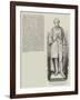 Statue of the Late Sir Cordy Burrows, in the Pavilion Grounds, Brighton-null-Framed Giclee Print