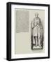 Statue of the Late Sir Cordy Burrows, in the Pavilion Grounds, Brighton-null-Framed Giclee Print