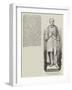 Statue of the Late Sir Cordy Burrows, in the Pavilion Grounds, Brighton-null-Framed Giclee Print