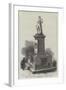 Statue of the Late Sir Henry Ward, Governor of Ceylon-null-Framed Giclee Print