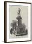 Statue of the Late Sir Henry Ward, Governor of Ceylon-null-Framed Giclee Print