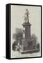 Statue of the Late Sir Henry Ward, Governor of Ceylon-null-Framed Stretched Canvas