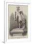 Statue of the Late Sir Peter Fairbairn, at Leeds-null-Framed Giclee Print