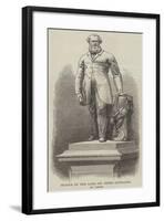 Statue of the Late Sir Peter Fairbairn, at Leeds-null-Framed Giclee Print