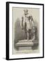 Statue of the Late Sir Peter Fairbairn, at Leeds-null-Framed Giclee Print