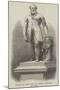 Statue of the Late Sir Peter Fairbairn, at Leeds-null-Mounted Giclee Print