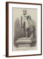 Statue of the Late Sir Peter Fairbairn, at Leeds-null-Framed Giclee Print