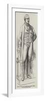 Statue of the Late Sir Robert Peel, at Leeds, Behnes, Sculptor-null-Framed Giclee Print