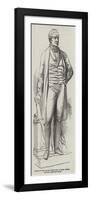 Statue of the Late Sir Robert Peel, at Leeds, Behnes, Sculptor-null-Framed Giclee Print