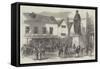 Statue of the Late Sir Robert Peel, at Tamworth-null-Framed Stretched Canvas