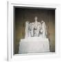 Statue of the Lincoln Memorial-null-Framed Photographic Print