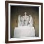 Statue of the Lincoln Memorial-null-Framed Photographic Print