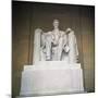 Statue of the Lincoln Memorial-null-Mounted Photographic Print