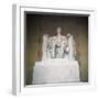 Statue of the Lincoln Memorial-null-Framed Photographic Print