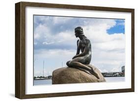 Statue of the Little Mermaid, Copenhagen, Denmark, Scandinavia, Europe-Michael Runkel-Framed Photographic Print