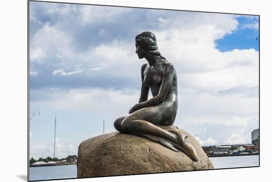 Statue of the Little Mermaid, Copenhagen, Denmark, Scandinavia, Europe-Michael Runkel-Mounted Photographic Print