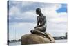 Statue of the Little Mermaid, Copenhagen, Denmark, Scandinavia, Europe-Michael Runkel-Stretched Canvas