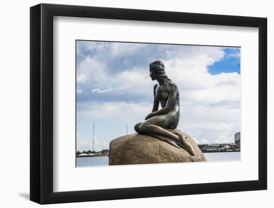 Statue of the Little Mermaid, Copenhagen, Denmark, Scandinavia, Europe-Michael Runkel-Framed Photographic Print