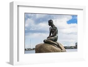 Statue of the Little Mermaid, Copenhagen, Denmark, Scandinavia, Europe-Michael Runkel-Framed Photographic Print