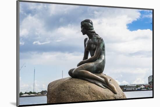 Statue of the Little Mermaid, Copenhagen, Denmark, Scandinavia, Europe-Michael Runkel-Mounted Photographic Print