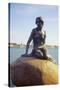 Statue of the Little Mermaid in Copenhagen, Denmark, Scandinavia, Europe-Simon Montgomery-Stretched Canvas