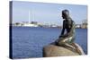 Statue of the Little Mermaid in Copenhagen, Denmark, Scandinavia, Europe-Simon Montgomery-Stretched Canvas