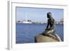 Statue of the Little Mermaid in Copenhagen, Denmark, Scandinavia, Europe-Simon Montgomery-Framed Photographic Print