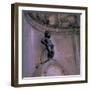 Statue of the Manneken Pis, Brussels (Bruxelles), Belgium, Europe-Roy Rainford-Framed Photographic Print