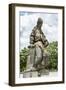 Statue of the Prophet Daniel-Gabrielle and Michael Therin-Weise-Framed Photographic Print