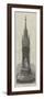 Statue of the Queen at Bombay-null-Framed Giclee Print