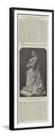 Statue of the Queen at the Royal College of Physicians and Surgeons-null-Framed Premium Giclee Print