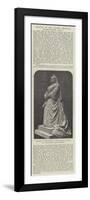 Statue of the Queen at the Royal College of Physicians and Surgeons-null-Framed Giclee Print
