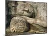 Statue of the Reclining Buddha, Attaining Nirvana, Gal Vihara, Polonnaruwa, Sri Lanka-Robert Harding-Mounted Photographic Print