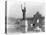 Statue of the Republic and Peristyle at the World's Columbia Exposition-null-Stretched Canvas