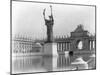Statue of the Republic and Peristyle at the World's Columbia Exposition-null-Mounted Photographic Print