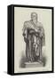 Statue of the Reverend Dr Chalmers, at Edinburgh-null-Framed Stretched Canvas