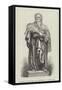 Statue of the Reverend Dr Chalmers, at Edinburgh-null-Framed Stretched Canvas