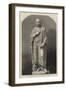 Statue of the Right Honourable W E Gladstone at Liverpool-null-Framed Giclee Print