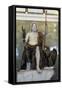 Statue of the Roman God Jupiter, Late 1st Century-null-Framed Stretched Canvas