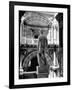 Statue of the Roman God Mars Standing Inside the Doge's Palace-John Phillips-Framed Photographic Print