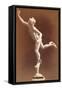 Statue of the Roman God Mercury-null-Framed Stretched Canvas