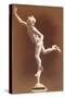 Statue of the Roman God Mercury-null-Stretched Canvas