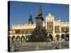 Statue of the Romantic Poet Mickiewicz, Unesco World Heritage Site, Poland-Robert Harding-Stretched Canvas