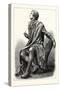 Statue of the Scottish Poet Robert Burns, 1759 1796-null-Stretched Canvas