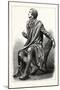 Statue of the Scottish Poet Robert Burns, 1759 1796-null-Mounted Giclee Print