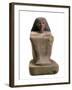 Statue of the Scribe Maaniamen, Middle of the 15th Century Bc-null-Framed Photographic Print